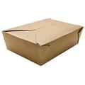 Karat 76 oz Kraft Fold-To-Go Boxes, PK200 FP-FTG76K